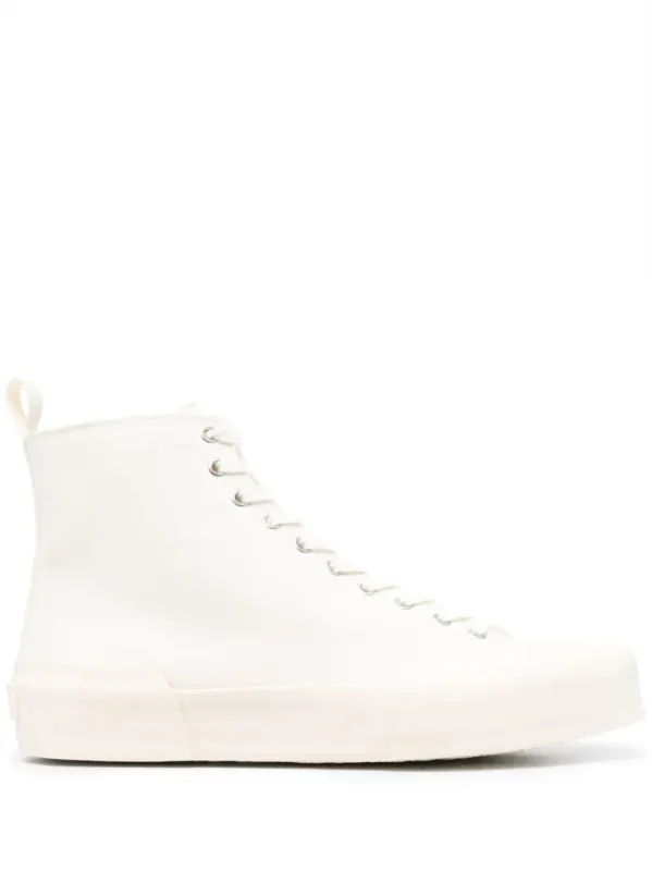 Jil Sander Klassische High-Top-Sneakers – Weiß (J32WS0035P5242)