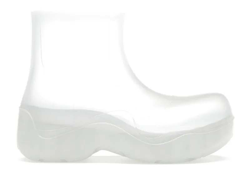 Bottega Veneta Puddle Ankle Boots Glass (640045 V2AS0 8344)