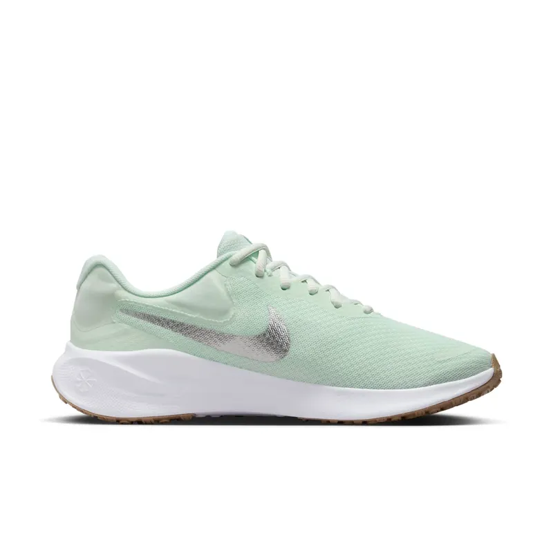 Nike Revolution 7 Barely Green White Platinum Tint Metallic Silver (FB2208-303)