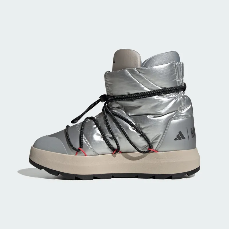 Adidas adidas x MOON BOOT ACE MID Matte Silver / Core Black / Lucid Red (JQ7849)