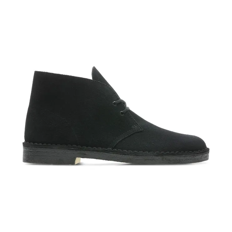 Clarks Originals Desert Boot Black Suede (26155480)