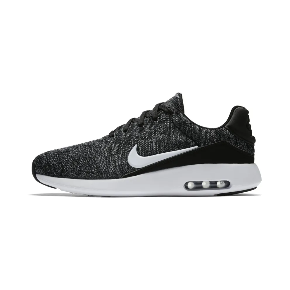 Nike Air Max Modern Flyknit Black White Black/White-Cool Grey-University Red (876066-002)