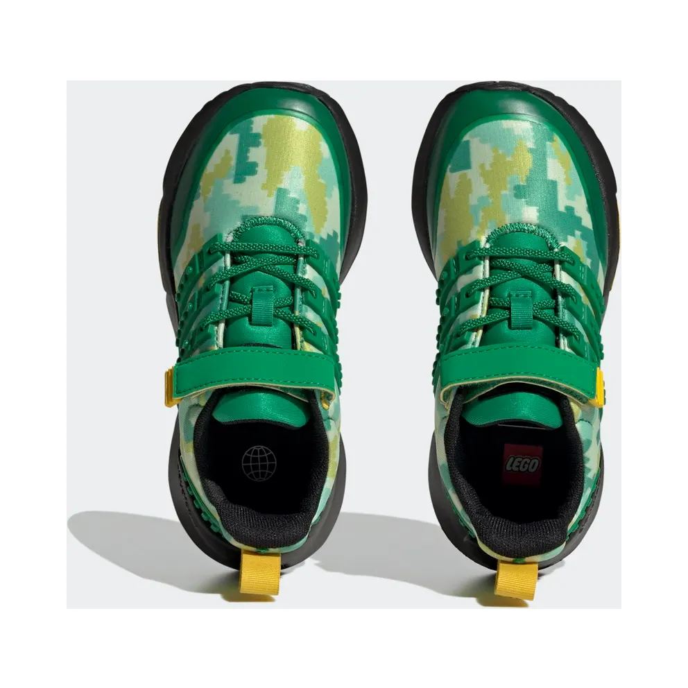 Adidas adidas x LEGO® Racer TR21 Elastic Lace and Top Strap Green / Green / Core Black (HQ1325)