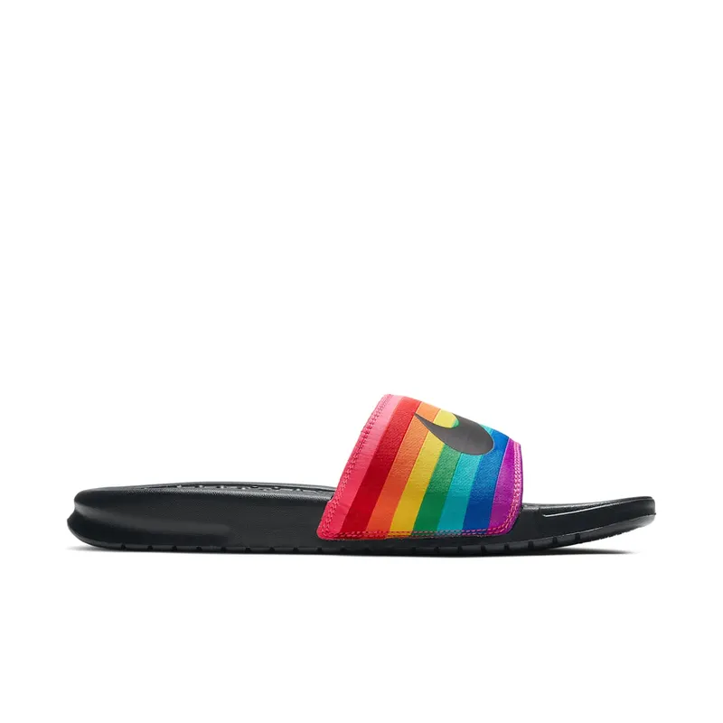 Nike Benassi JDI Be True (2019) Black/Black-Multi-Color (CD2717-001)