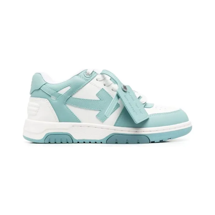 OFF-WHITE Out Of Office OOO Low Tops Celadon (OWIA259S23LEA0014901)