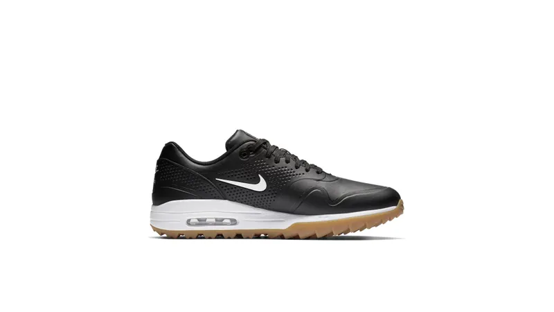 Nike Air Max 1 Golf Black Gum Black/White-Gum Medium Brown (AQ0863-001)