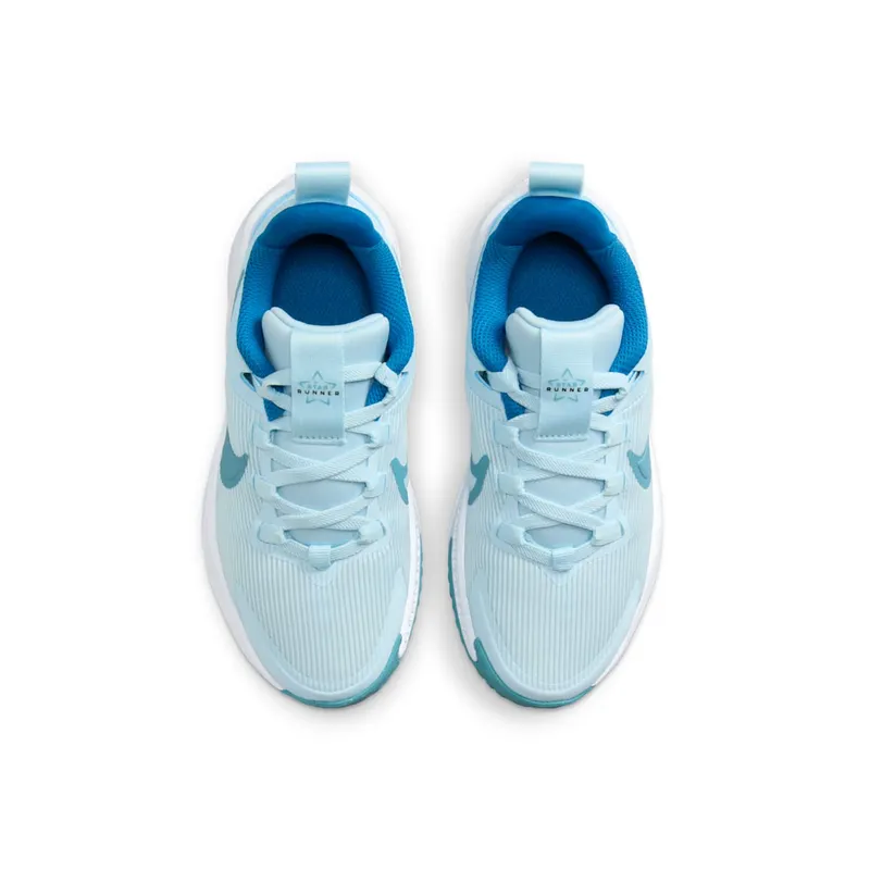 Nike Star Runner 4 Glacier Blue Astronomy Blue White Denim Turquoise (DX7614-404)