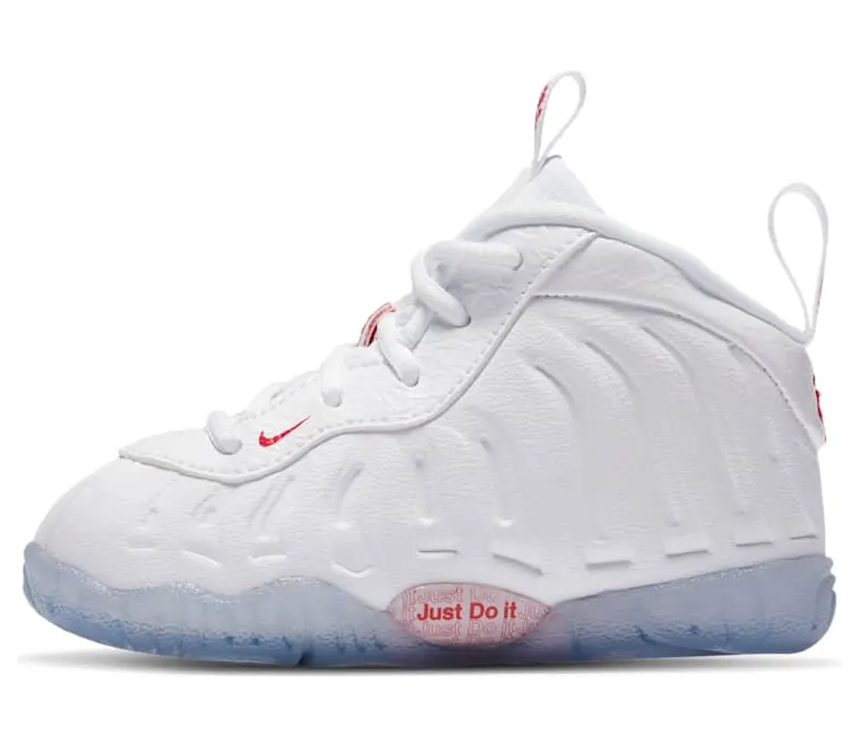 Nike Lil Posite One TD ‘Bodega Plastic Bag’ White/University Red (CV8918-100)