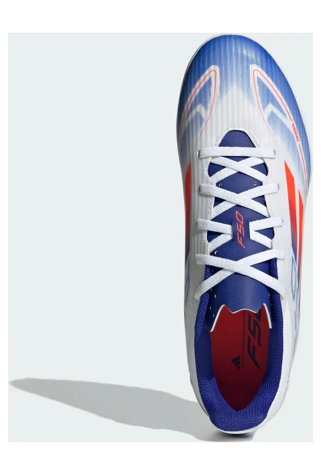 adidas F50 Club TF Cloud White Solar Red Lucid Blue (IF1348)