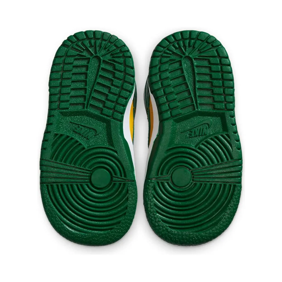 Nike Dunk Low Brazil 2020 (TD) Varsity Maize/Pine Green-White (CW7375-700)
