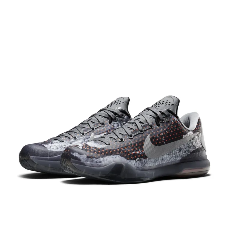 Nike Kobe 10 Pain Tumbled Grey/Night Silver-White-Black (705317-001)