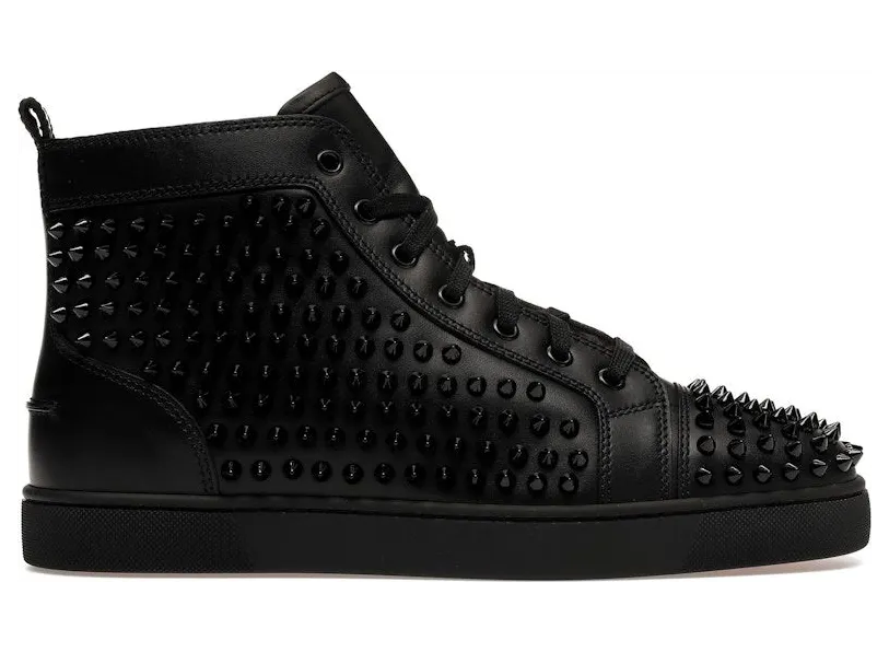 Christian Louboutin Spikes High Black