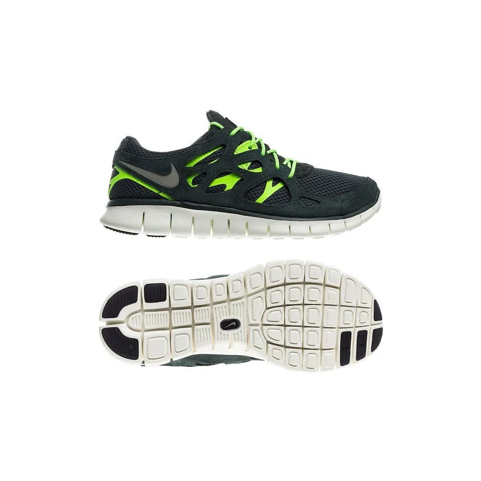 Nike Free Run 2 Vntg Grn/Mn Gry-Vntg Grn-Flsh (537732-303)