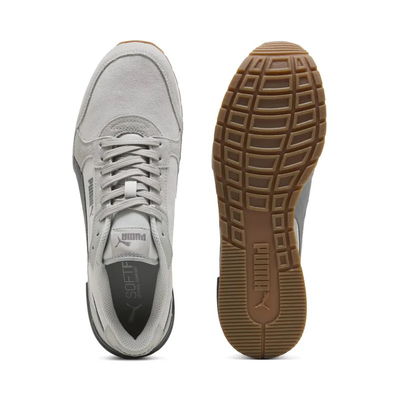Puma ST Runner v4 Suede “Cool Light Gray / Slate Sky / Gray Echo / Puma White / Gum” (399665_19)