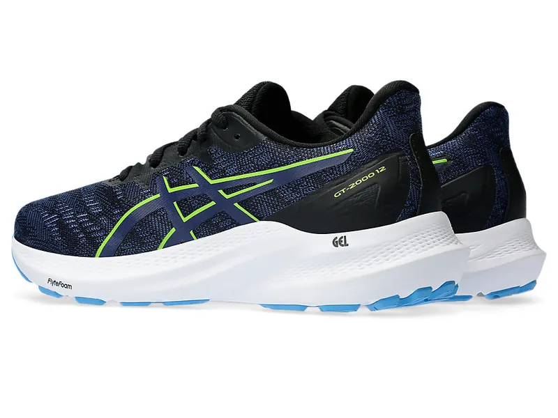Asics Gt-2000 12 Gs Black/Blue Expanse (1014A330.003)