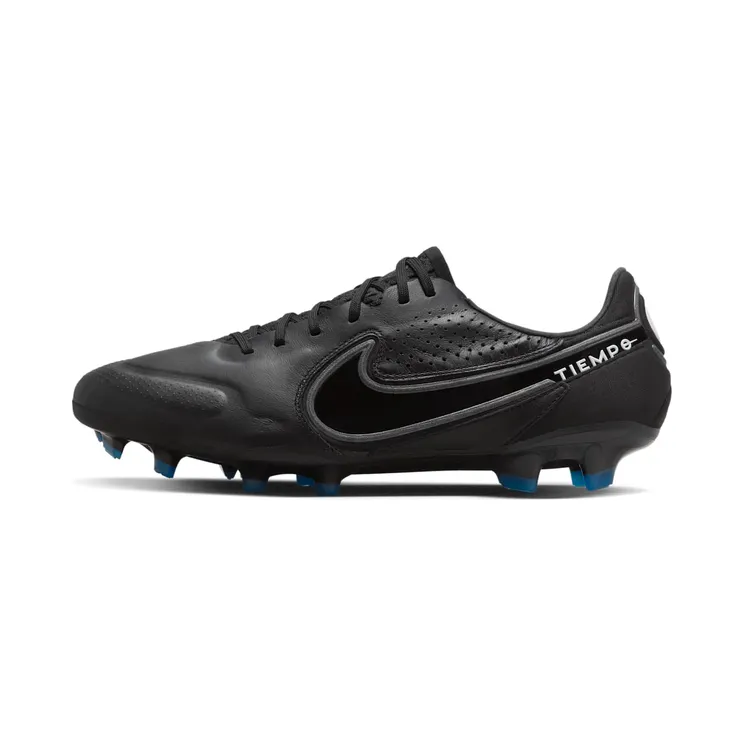 Nike Tiempo Legend 9 Elite FG Shadow Pack “Black / Summit White / Light Photo Blue / Dark Smoke Grey” (CZ8482-001)