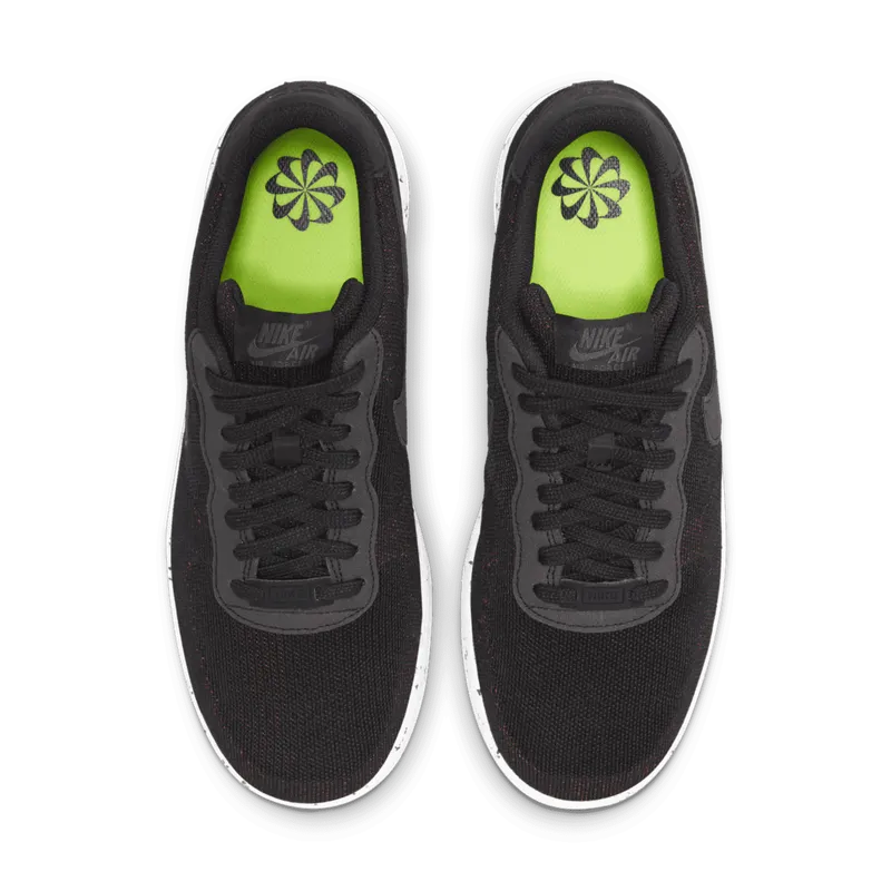Nike Air Force 1 Low Crater Flyknit Black White (DC4831-003)