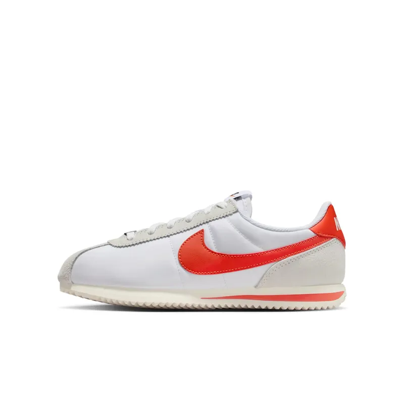 Nike Cortez TXT GS “White Sail Picante Red” (IH7654-100)