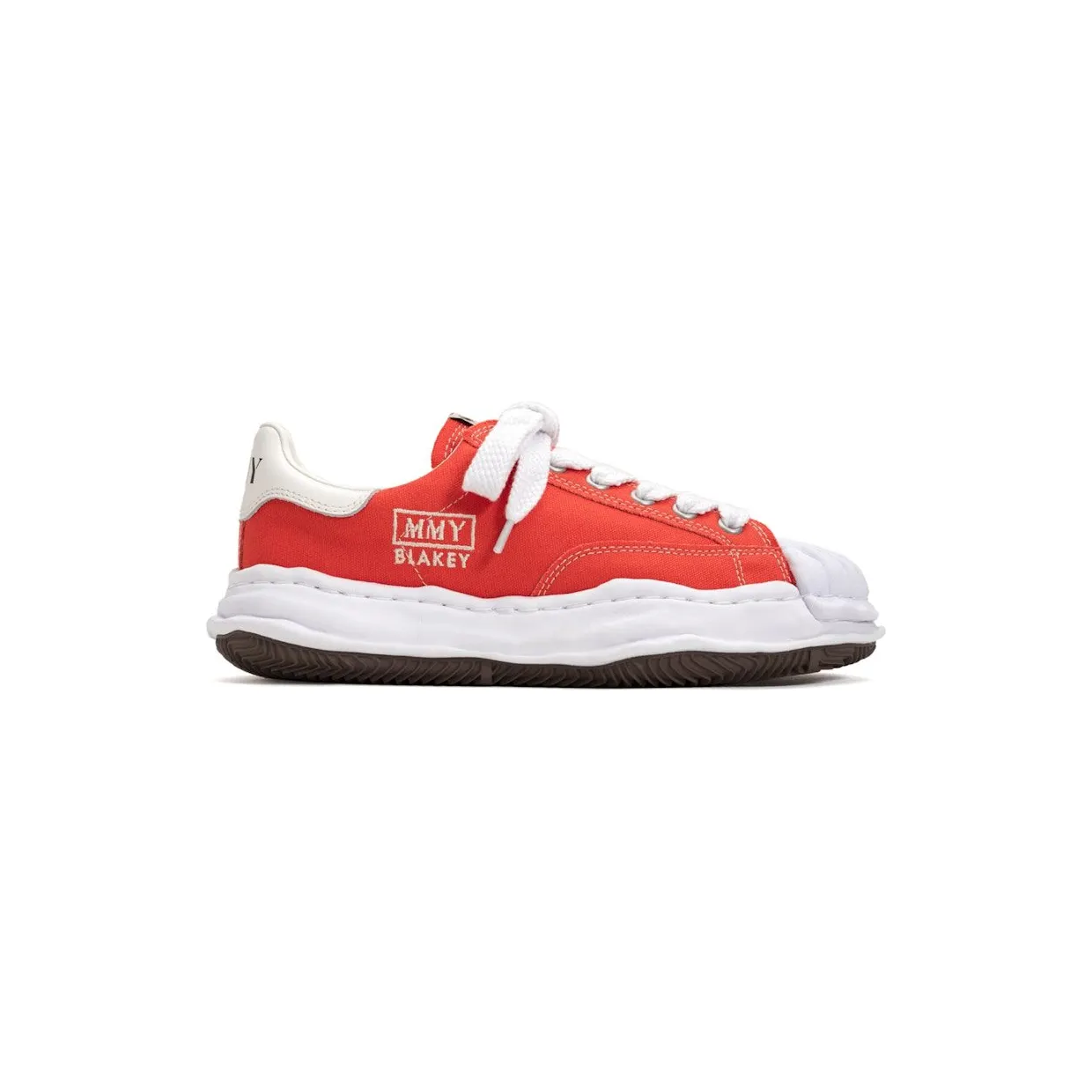 Maison Mihara Yasuhiro Blakey OG Sole Canvas Low Red (A08FW735)