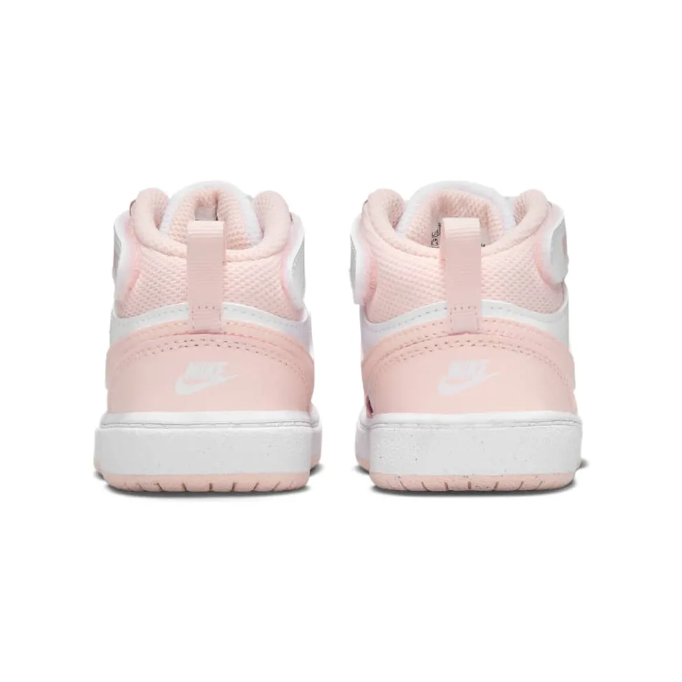 Nike Court Borough Mid 2 White Echo Pink (CD7784-122)
