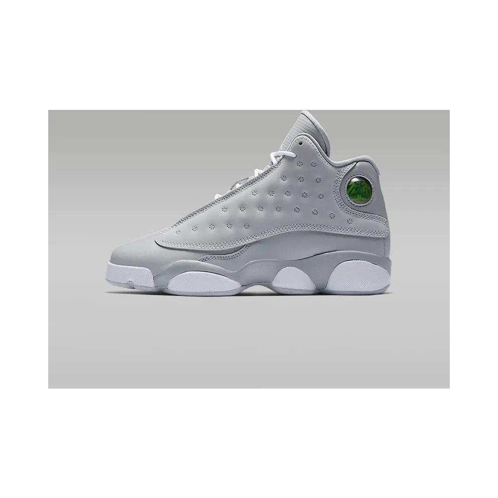 Jordan 13 Retro Wolf Grey Deadly Pink (GS) (439358-018)