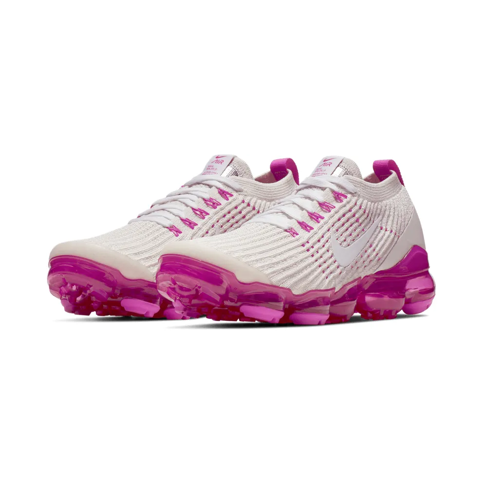 Nike Air VaporMax Flyknit 3 Phantom Laser Fuchsia (W) Phantom/White-Laser Fuchsia-Pink Rise (AJ6910-005)