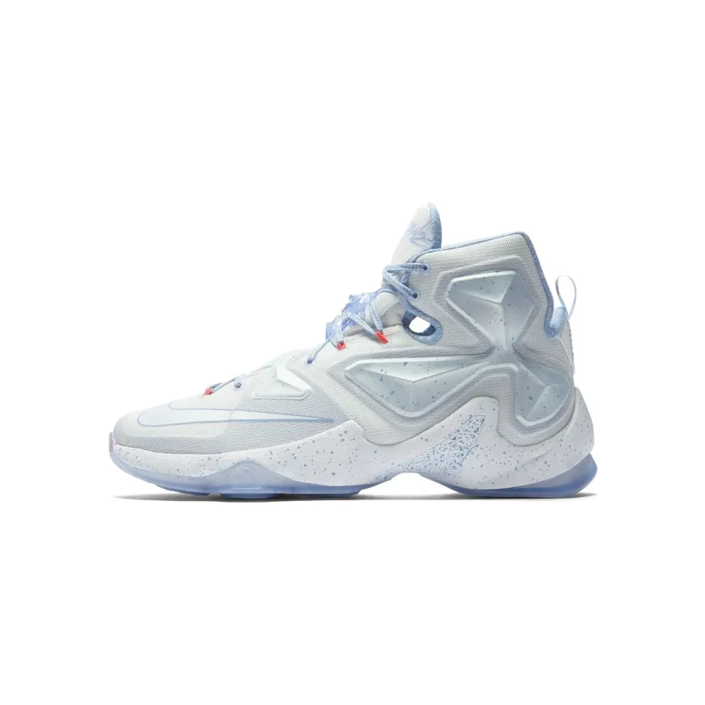 Nike LeBron 13 Christmas White/Blue Tint-Blue Lagoon (816278-144)