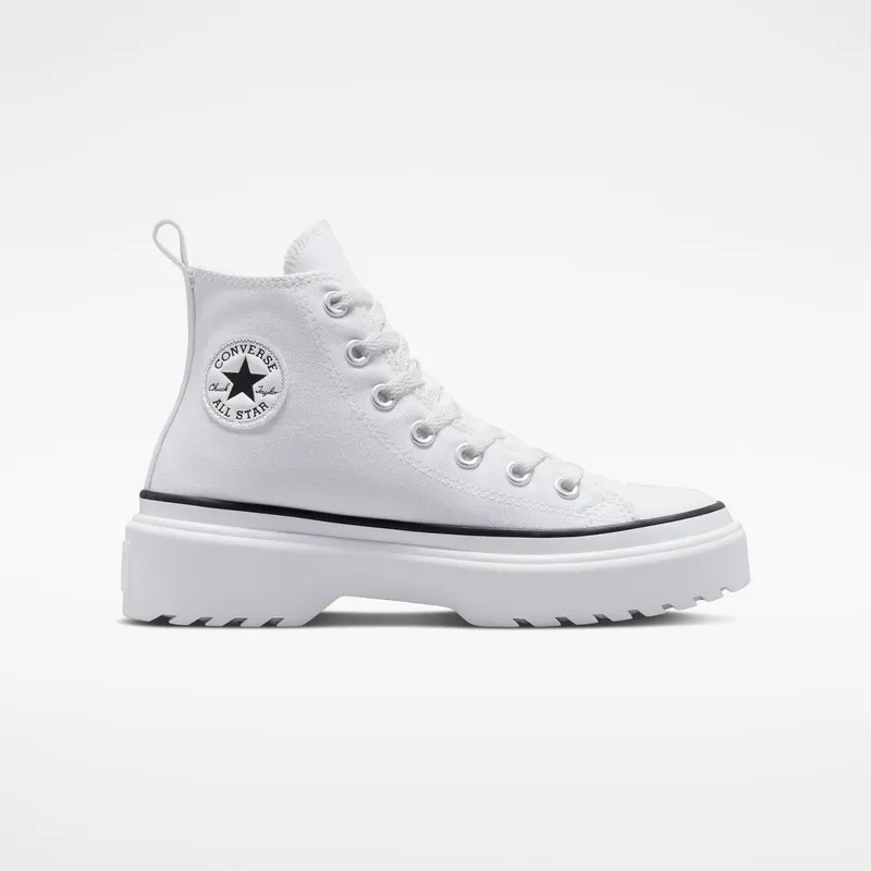 Converse Chuck Taylor All Star Lugged Lift Platform Canvas White/White/Black