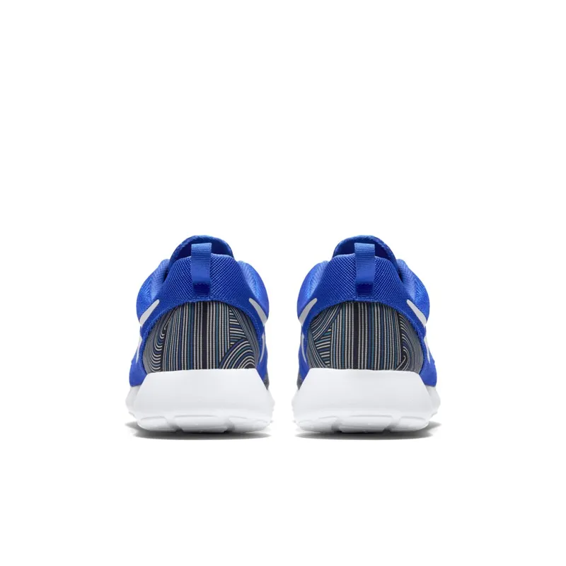 Nike Roshe One Print Racer Blue Racer Blue/White-Blue Grey-Blue Lagoon (655206-416)