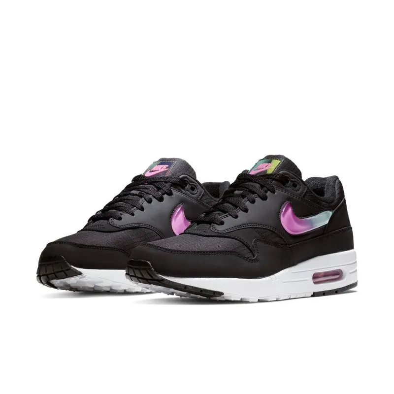 Nike Air Max 1 Jelly Jewel Black Black/Active Fuchsia-Blue Gaze (AO1021-003)