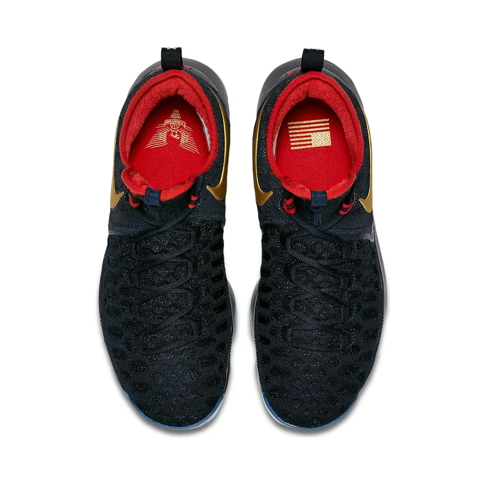 Nike KD 9 Gold Medal Dark Obsidian/Metallic Gold (843396-470)