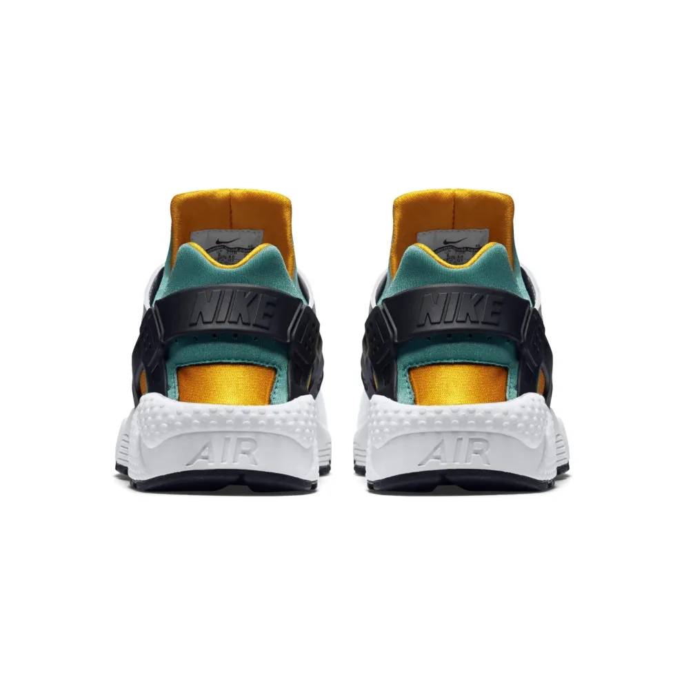 Nike Air Huarache White Turquoise Gold White Sport Turq-Unvrsty Gold (318429-137)