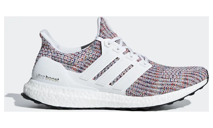 Adidas UltraBoost 4.0 ‘Rainbow’ Cloud White/Cloud White/Collegiate Navy (CM8111)