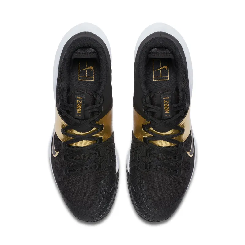 Nike Court Air Zoom Hero HC Black Metallic Gold (AA8018-005)