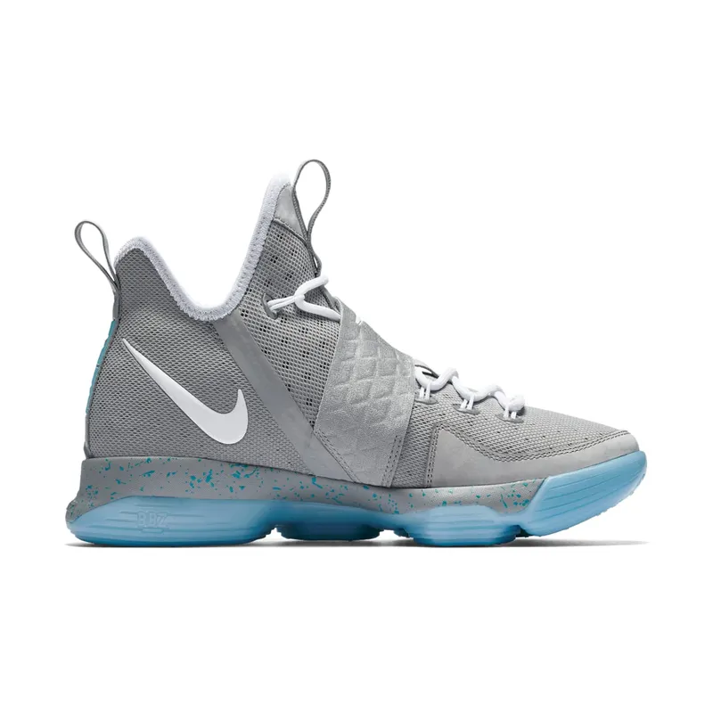 Nike LeBron 14 MAG Matte Silver/Glow-White (852405-005)