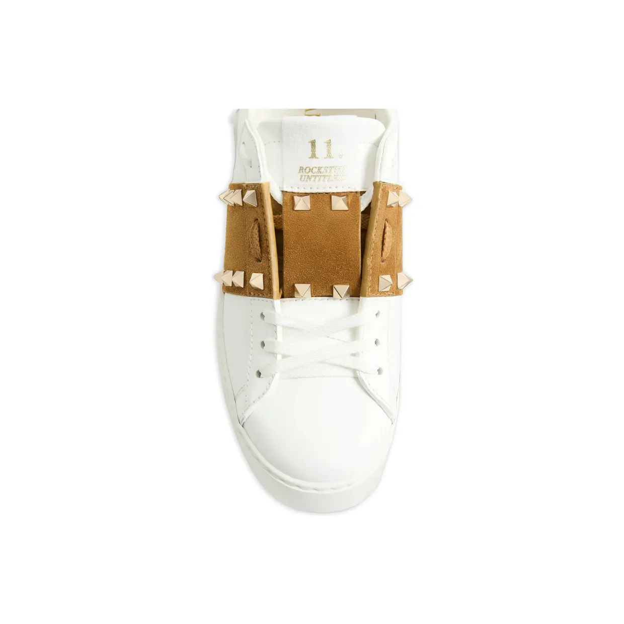 Valentino Garavani Rockstud Untitled “White/Brown” (9W2S0A01ZBV 3DZ) (4)