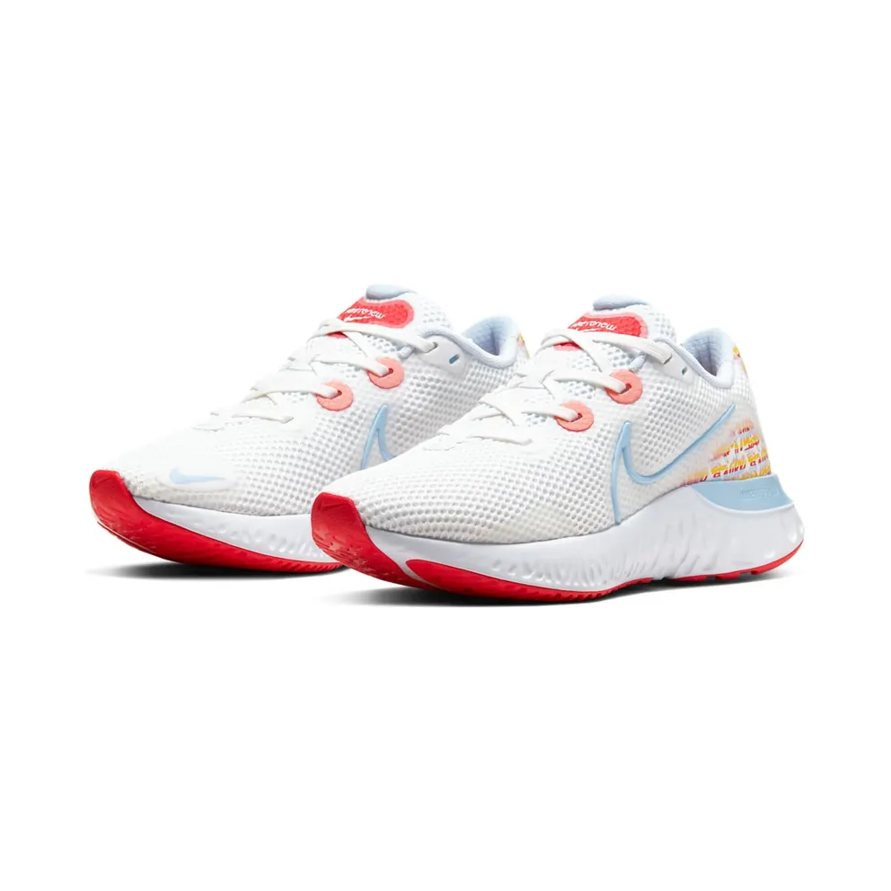 Nike Renew Run White White/Track Red/Washed Coral (CW5633-100)