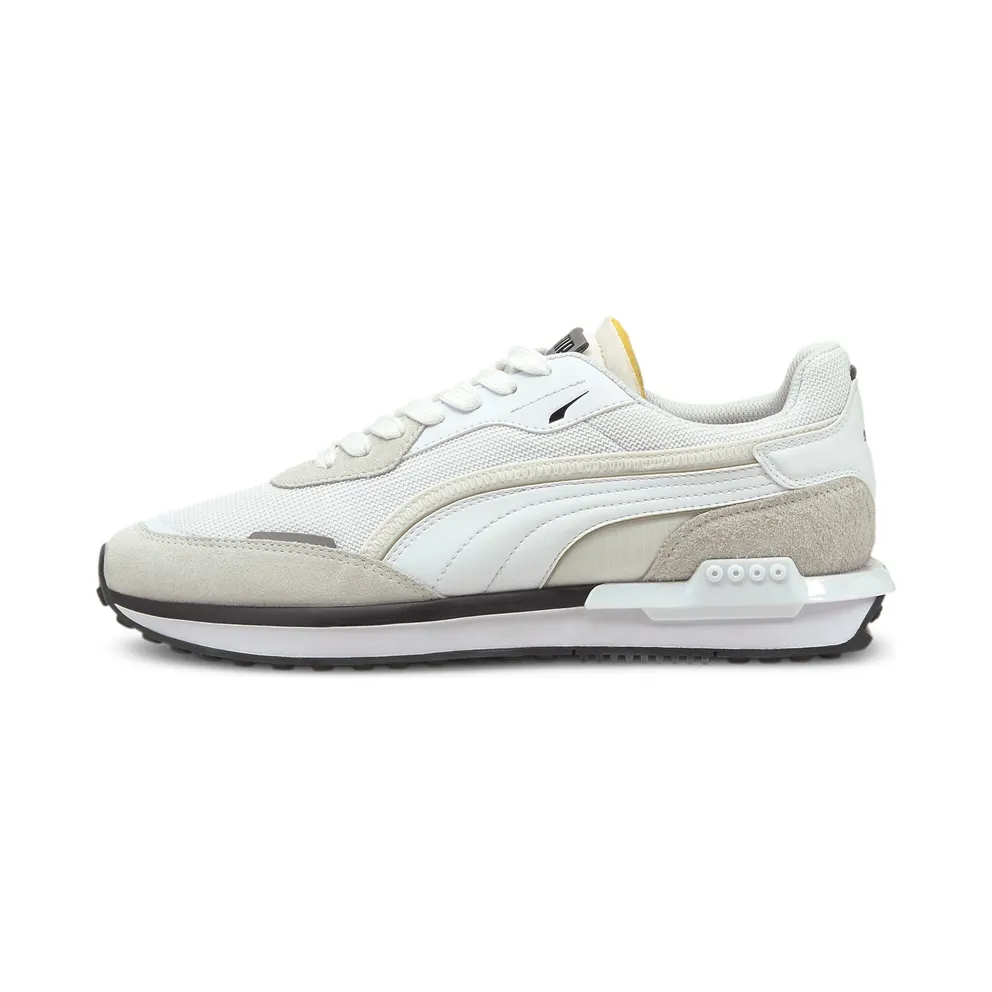 Puma City Rider B&W White/Black (382046-02)