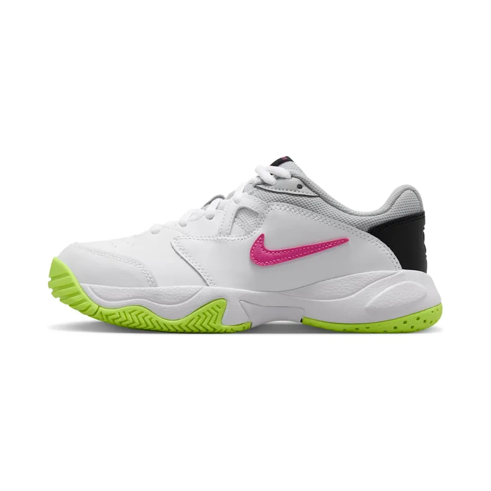 Nike Court Lite 2 White Hot Lime Laser Fuchsia (CD0440-107)