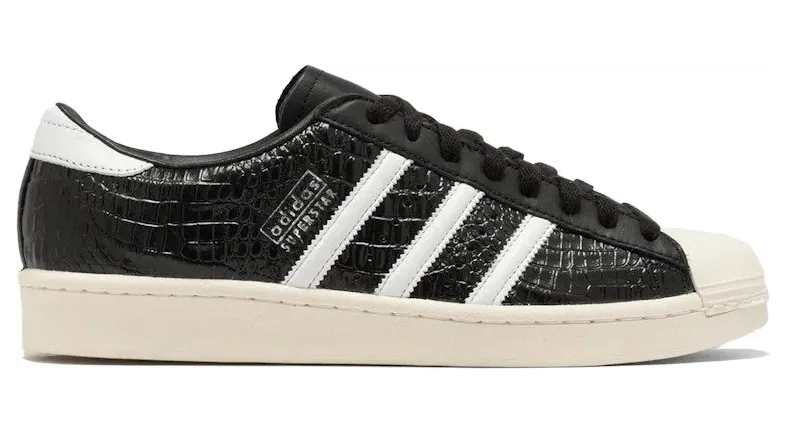 adidas Superstar Vintage Black White Croc (JH5710)