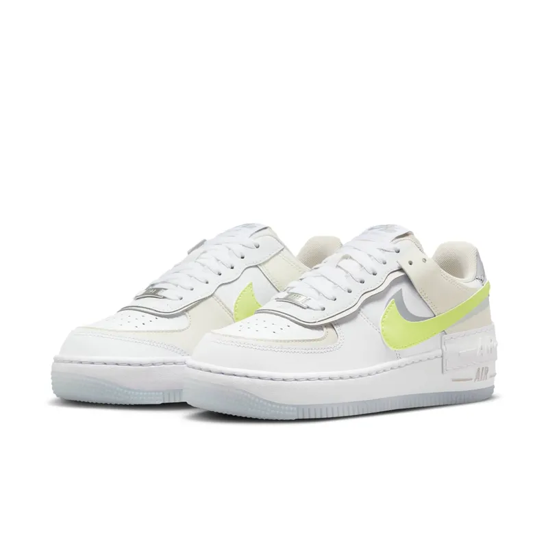 Nike Air Force 1 Shadow “White / Lemon Twist” (FB7582-100)