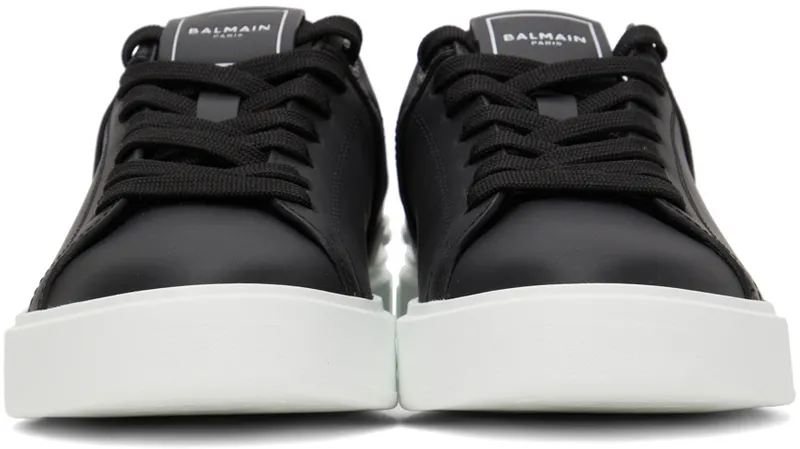 Balmain Black B-Court (XN1VI690LVTR)