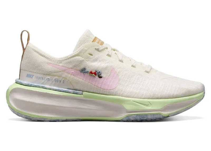 Nike ZoomX Invincible Run 3 Sail Pink Foam Barely Volt (IB8883-161)