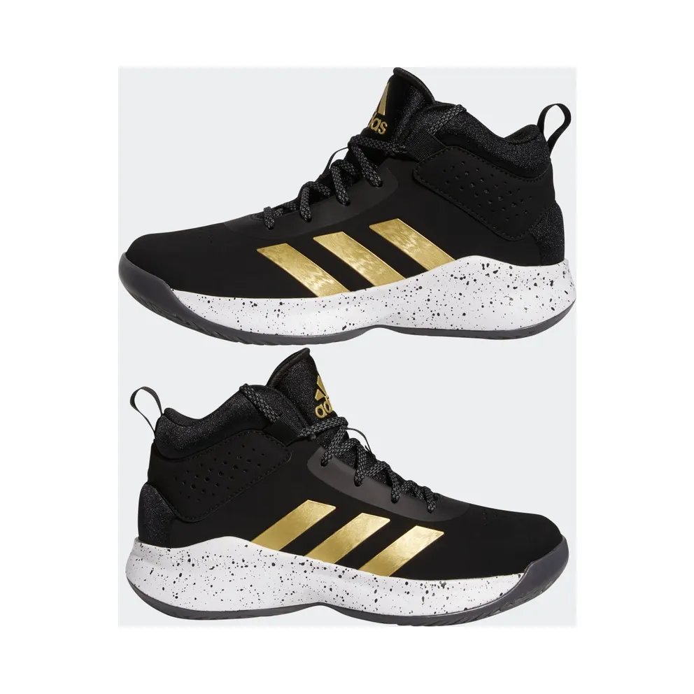 adidas CrossEm Up 5 K Wide Core Black / Gold Metallic / Cloud White (GX4790)