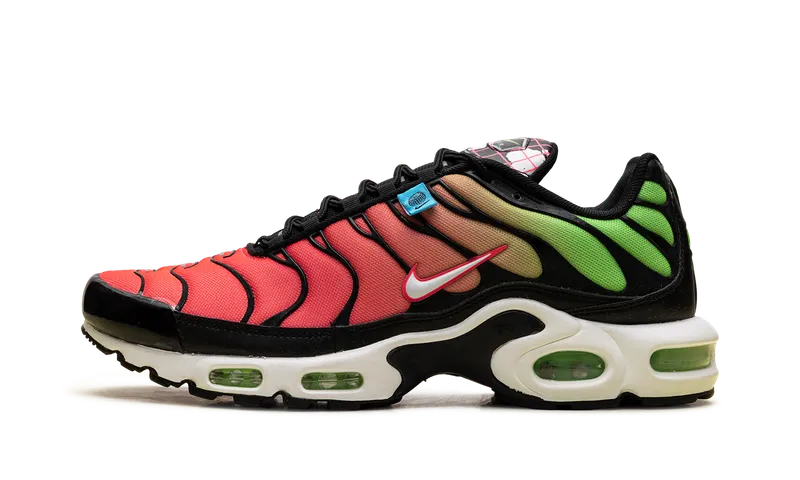 Nike Air Max Plus WW “Worldwide Pack Crimson Green” (CK7291-001)
