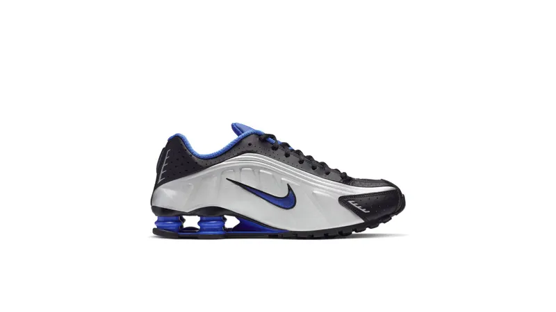 Nike Shox R4 Racer Blue Black/Metallic Silver-Racer Blue (104265-047)
