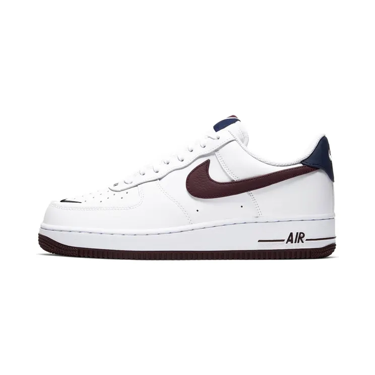 Nike Air FORCE 1 ’07 LV8 4 NSW BASKETBALL “White / Obsidian / Night Maroon” (CJ8731-100)