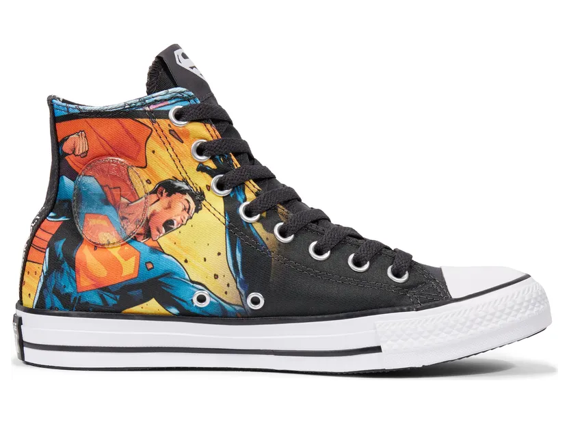 Converse DC Comics x Chuck Taylor All Star Hi ‘Superman’ Black/Multi-Color (161389C)