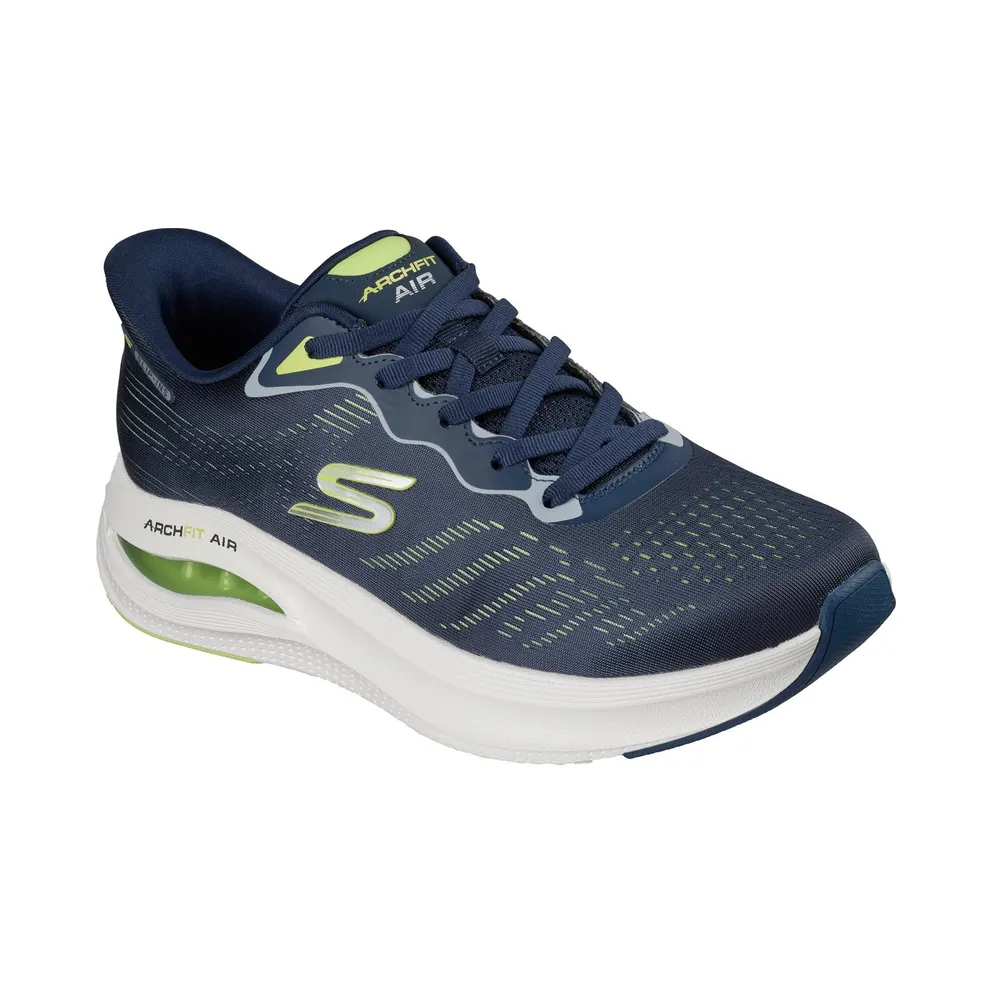 Skechers Slip-ins: Arch Fit Skech-Air – Zoryn Sneaker Marine/Limoen