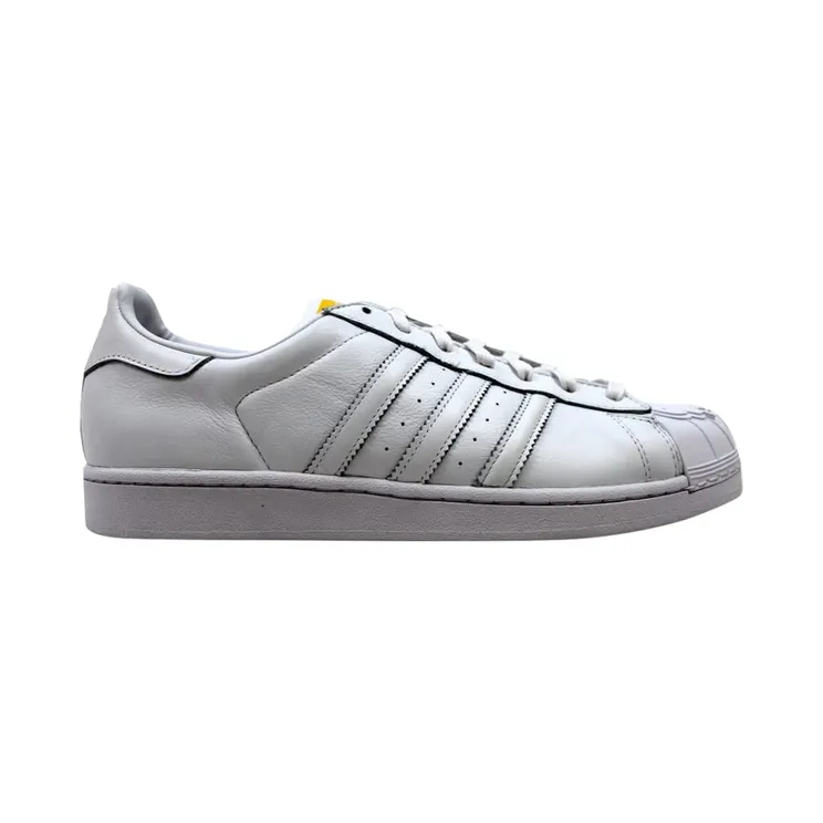 adidas Superstar Pharrell Supershell White/White-Yellow (S83350)